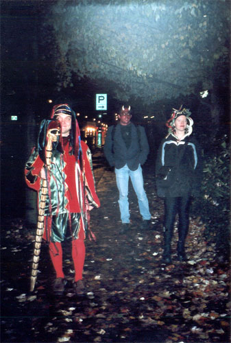 Torben, Ross and Heather Halloween